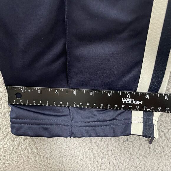 Oxford Fulham Double Stripe Track Pants Men XL Navy Pintuck Pullon Drawstring - Picture 12 of 13